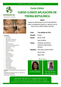 biomedical curso toxina botulinica setiembre 2016 v1